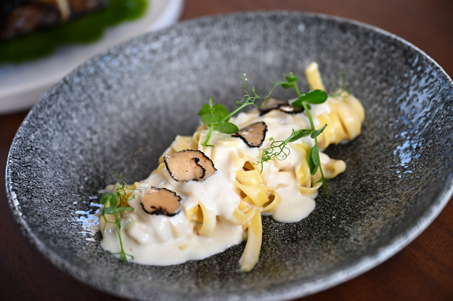 Tagliatelles à la truffe noire